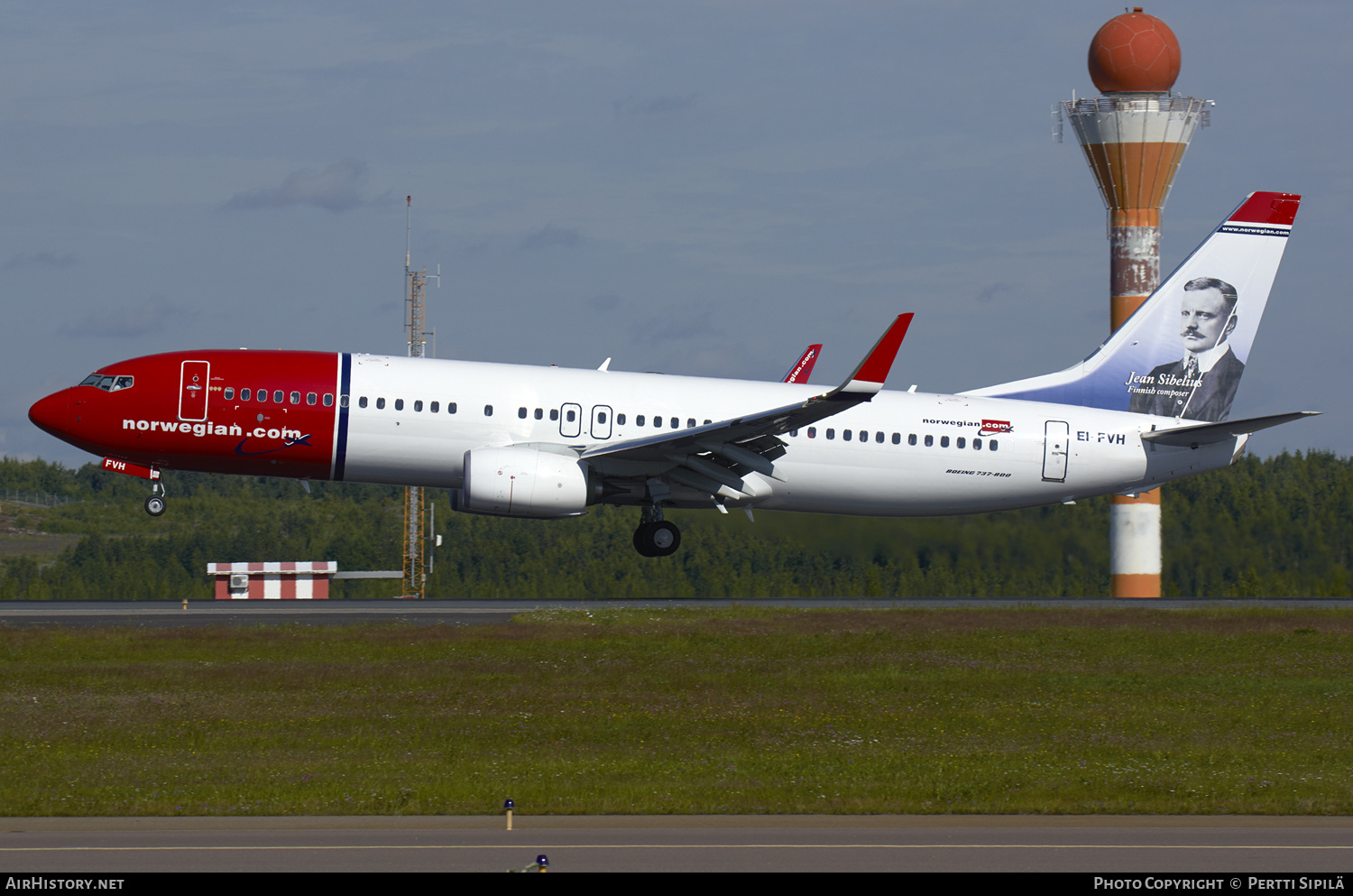 Aircraft Photo of EI-FVH | Boeing 737-800 | Norwegian | AirHistory.net #126488