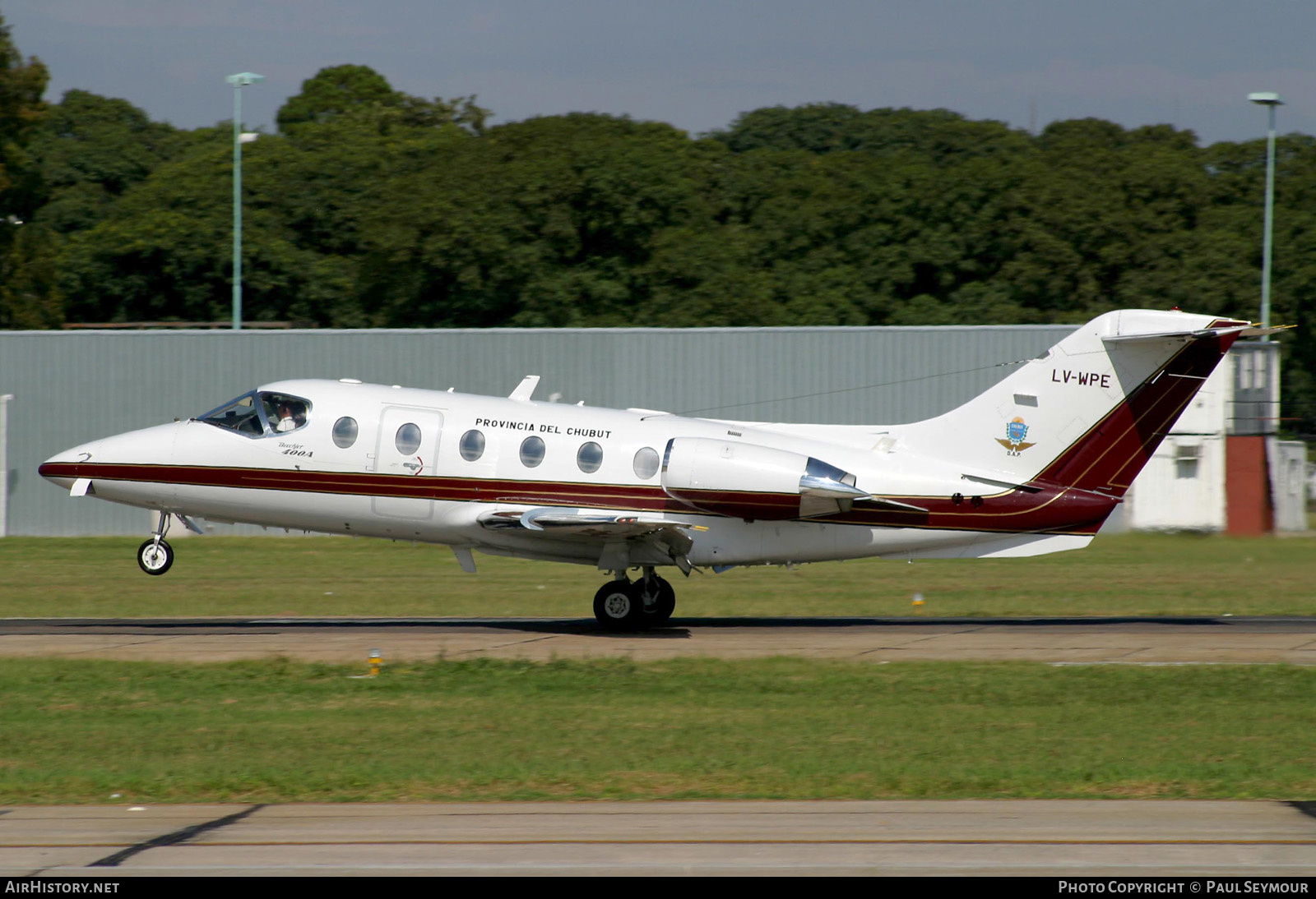 Aircraft Photo of LV-WPE | Beech Beechjet 400A | Provincia Del Chubut | AirHistory.net #126502