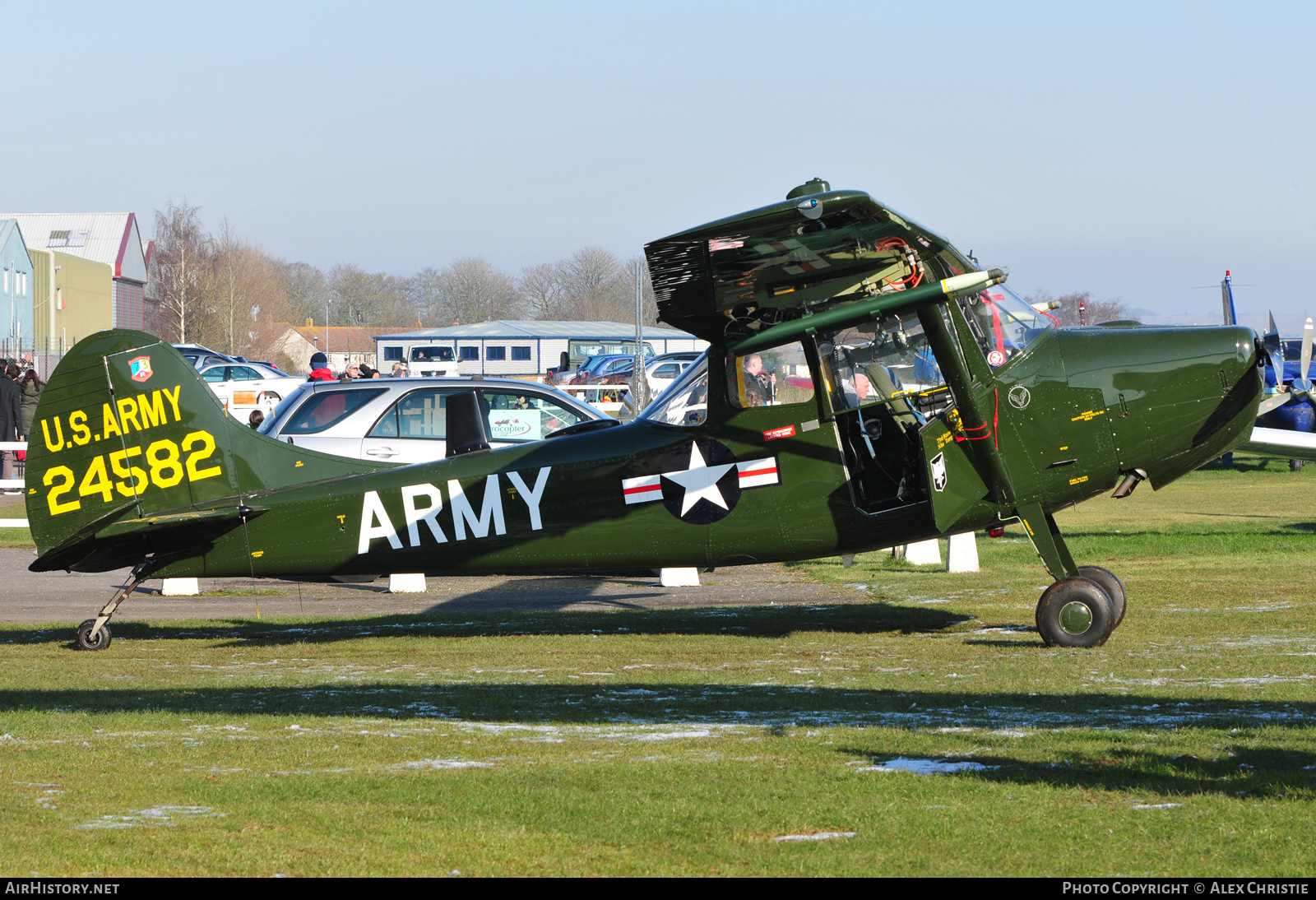 Aircraft Photo of G-VDOG / 24582 | Cessna O-1E Bird Dog | USA - Army | AirHistory.net #126513