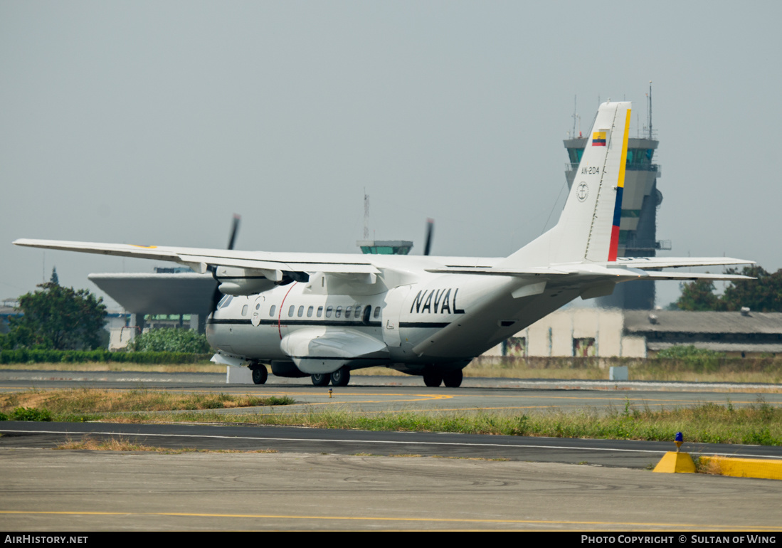 Aircraft Photo of AN-204 | CASA/IPTN CN235M-100 | Ecuador - Navy | AirHistory.net #126537