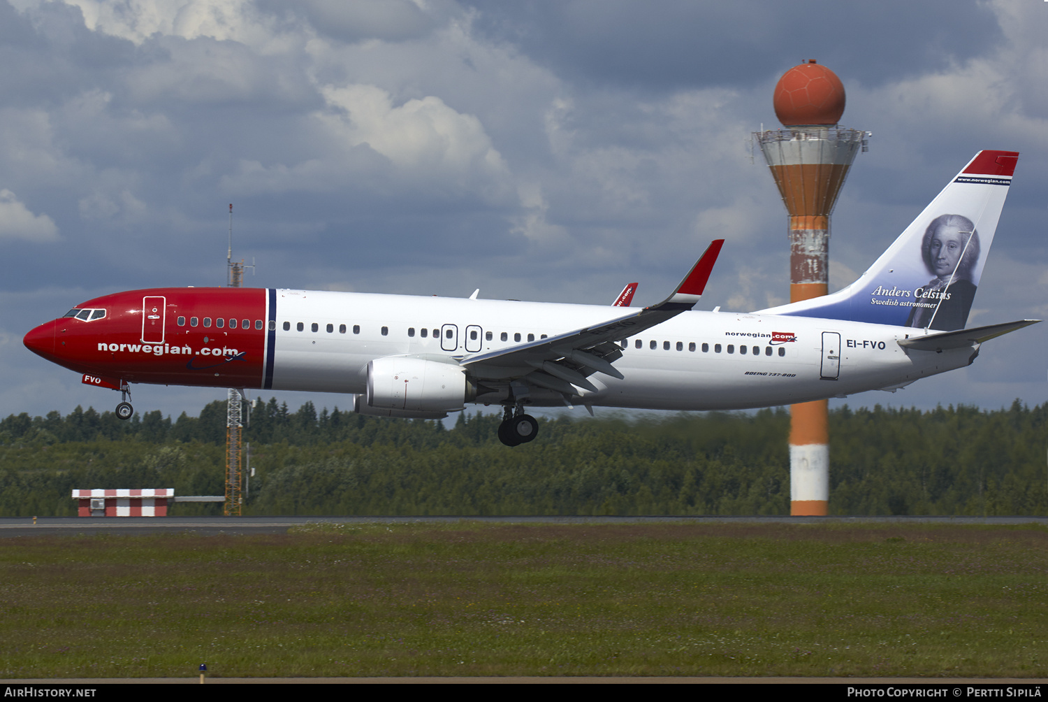 Aircraft Photo of EI-FVO | Boeing 737-800 | Norwegian | AirHistory.net #126538