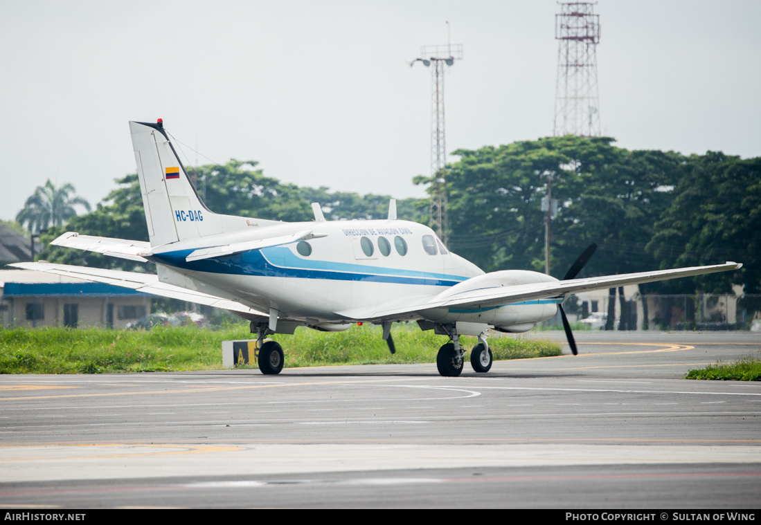 Aircraft Photo of HC-DAG | Beech E90 King Air | Ecuador - Dirección de Aviación Civil | AirHistory.net #126549