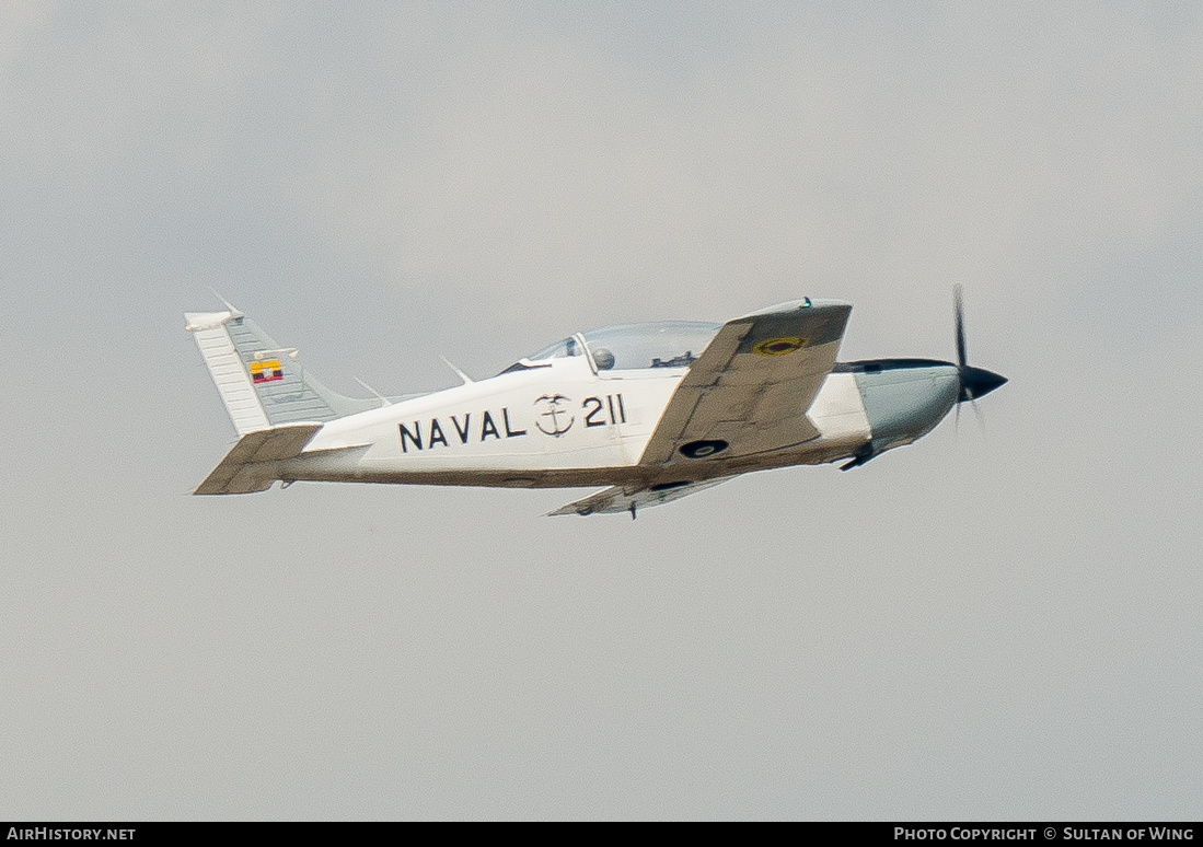 Aircraft Photo of AN-211 | Enaer T-35B Pillan (ECH-51) | Ecuador - Navy | AirHistory.net #126554