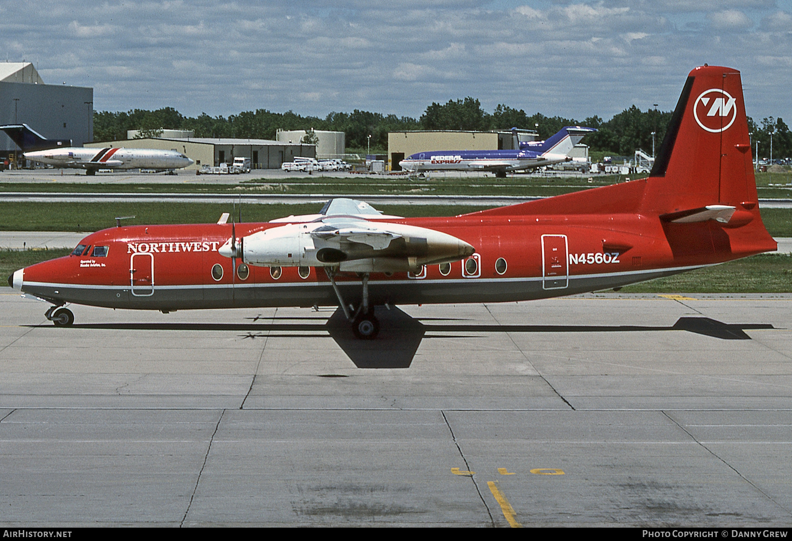 Aircraft Photo of N4560Z | Fokker F27-500 Friendship | Northwest Airlink | AirHistory.net #126564