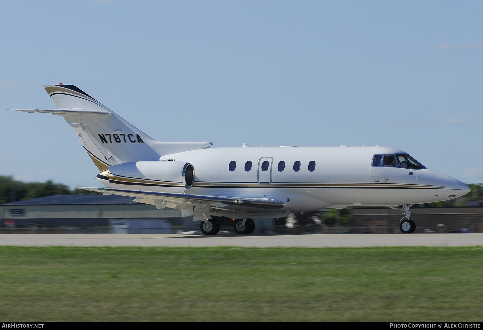 Aircraft Photo of N787CA | Raytheon Hawker 800 | AirHistory.net #126599