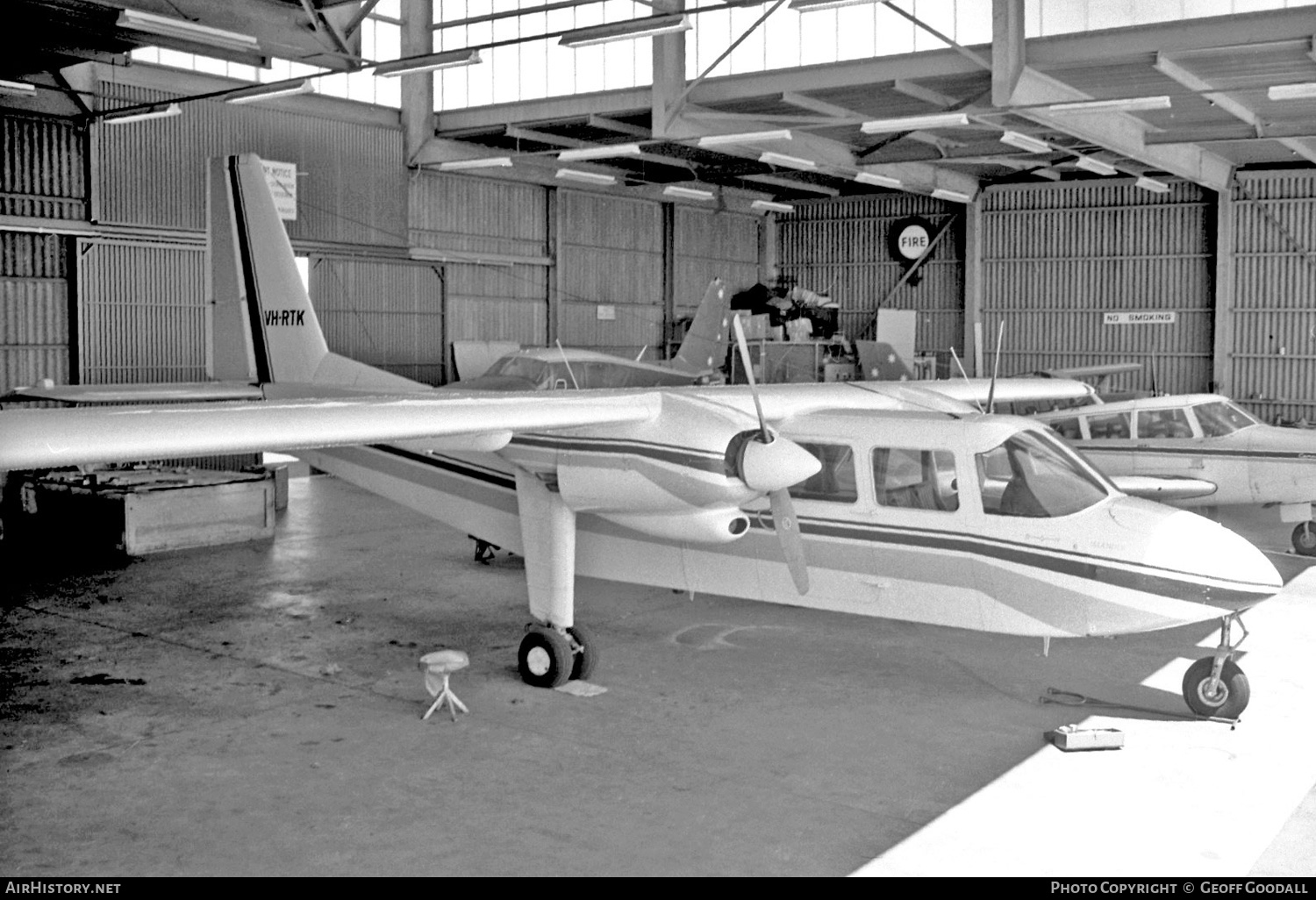 Aircraft Photo of VH-RTK | Britten-Norman BN-2A-6 Islander | AirHistory.net #126604