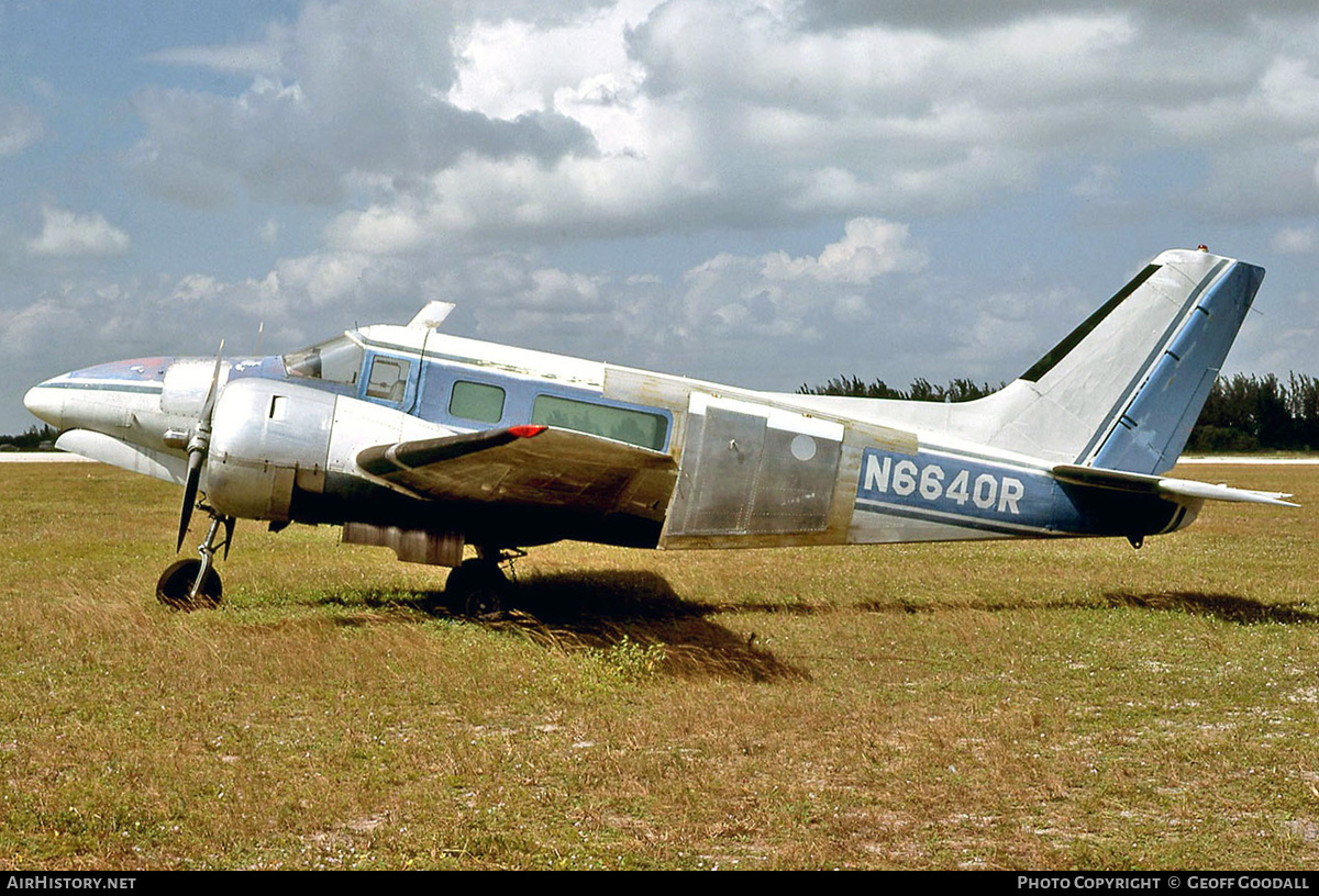 Aircraft Photo of N6640R | Pacific Airmotive Tradewind | AirHistory.net #126605