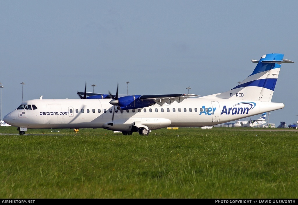 Aircraft Photo of EI-RED | ATR ATR-72-202 | Aer Arann | AirHistory.net #126622