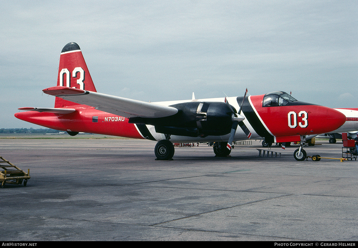 Aircraft Photo of N703AU | Lockheed P-2H/AT Neptune | Aero Union | AirHistory.net #126638