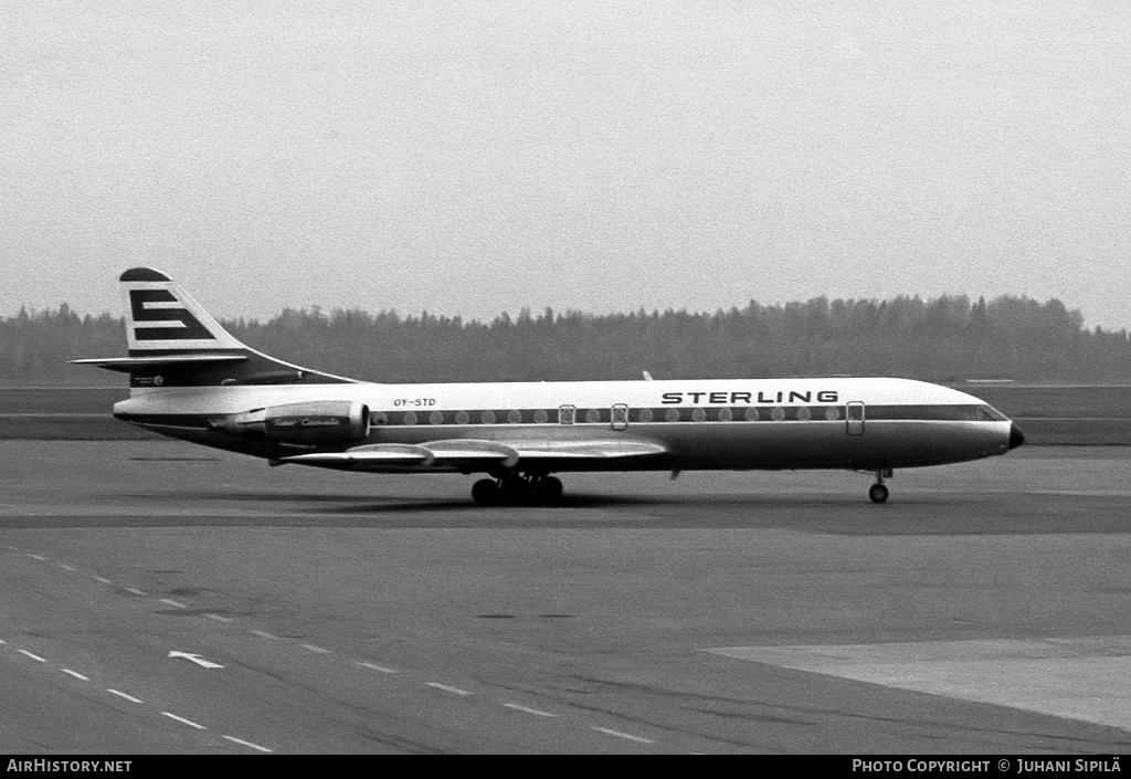 Aircraft Photo of OY-STD | Sud SE-210 Caravelle 10B3 Super B | Sterling Airways | AirHistory.net #126645