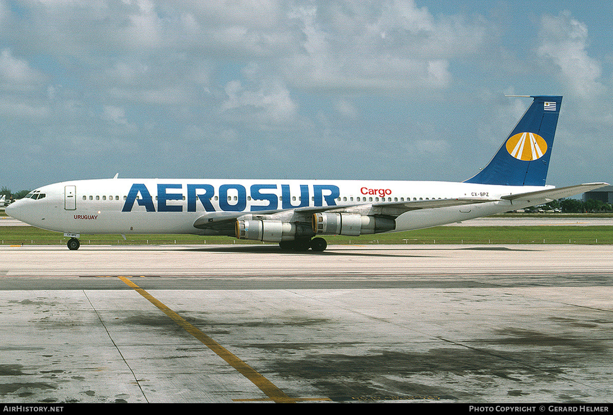 Aircraft Photo of CX-BPZ | Boeing 707-351C | AeroSur | AirHistory.net #126647