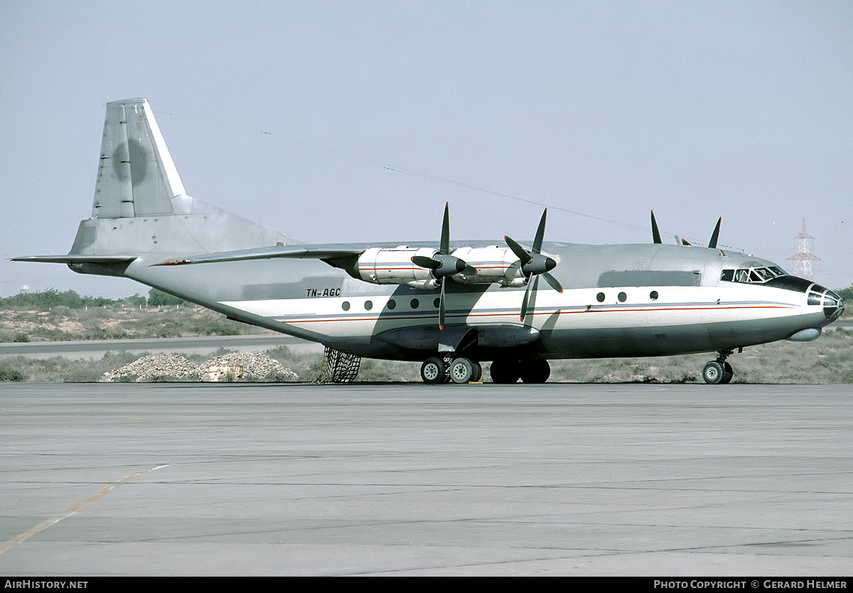 Aircraft Photo of TN-AGC | Antonov An-12 | AirHistory.net #126648