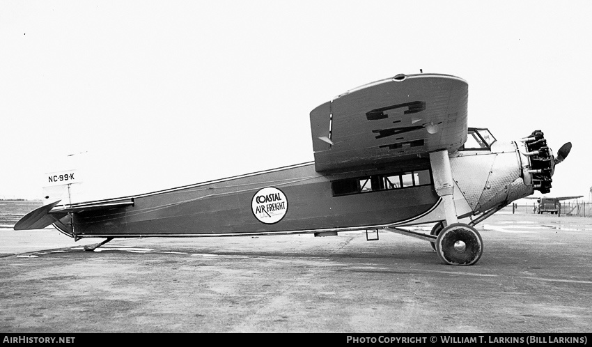 Aircraft Photo of NC99K | Fokker Super Universal | Coastal Air Freight - CAF | AirHistory.net #126668