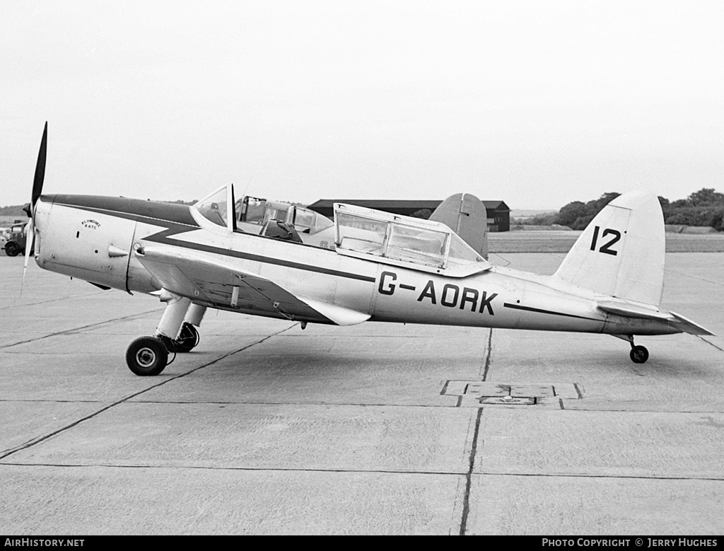 Aircraft Photo of G-AORK | De Havilland DHC-1 Chipmunk Mk22 | AirHistory.net #126675