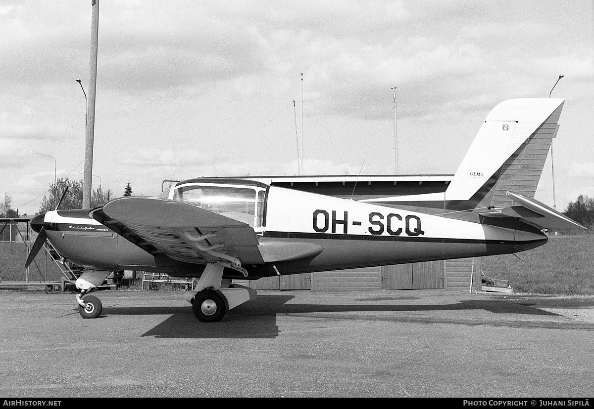 Aircraft Photo of OH-SCQ | Morane-Saulnier MS-892A Rallye Commodore 150 | AirHistory.net #126715