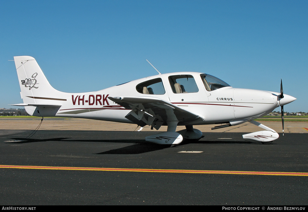 Aircraft Photo of VH-DRK | Cirrus SR-20 G2 | AirHistory.net #126728
