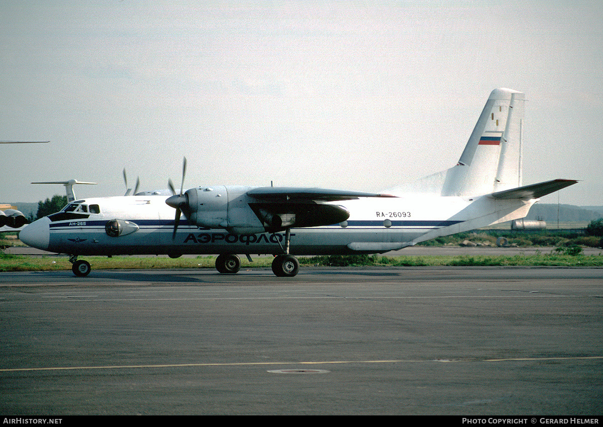 Aircraft Photo of RA-26093 | Antonov An-26B | Aeroflot | AirHistory.net #126737