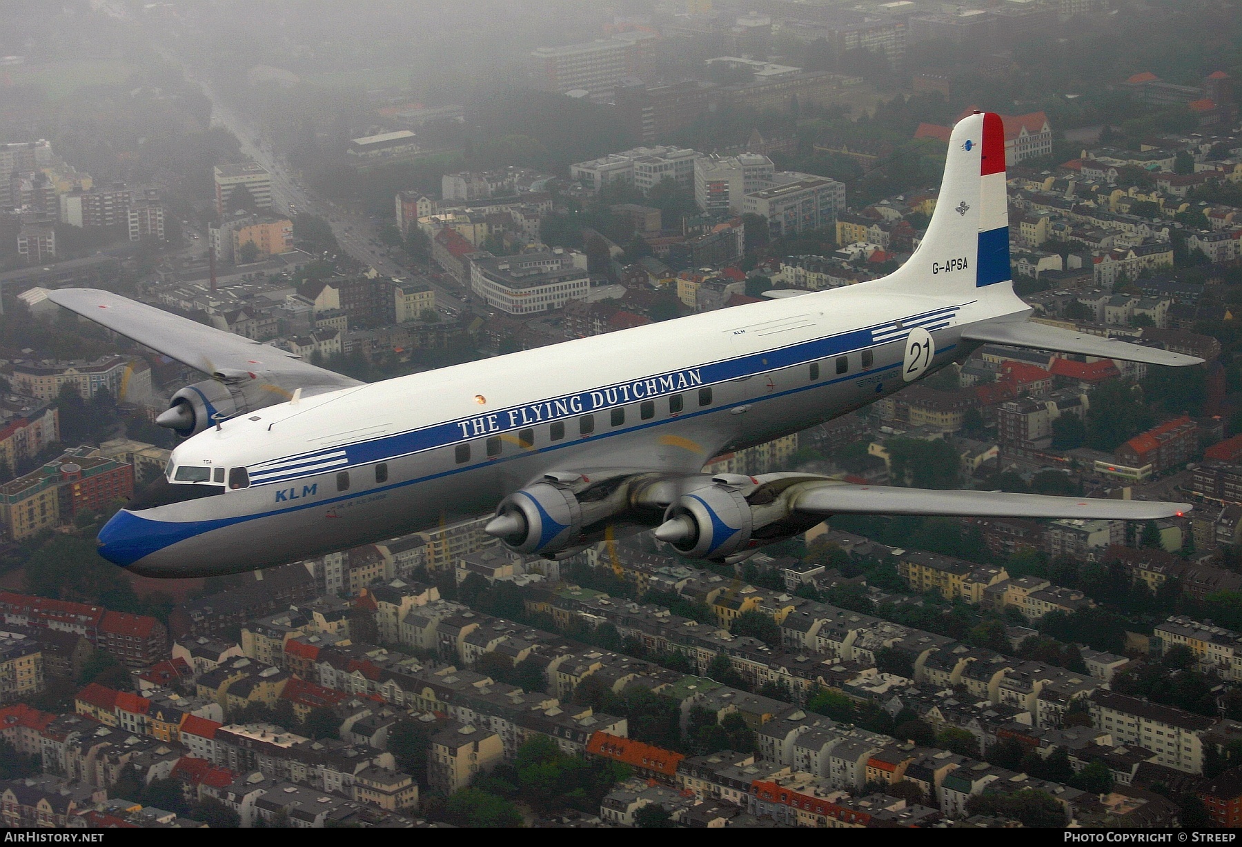 Aircraft Photo of G-APSA | Douglas DC-6A(C) | KLM - Royal Dutch Airlines | AirHistory.net #126742