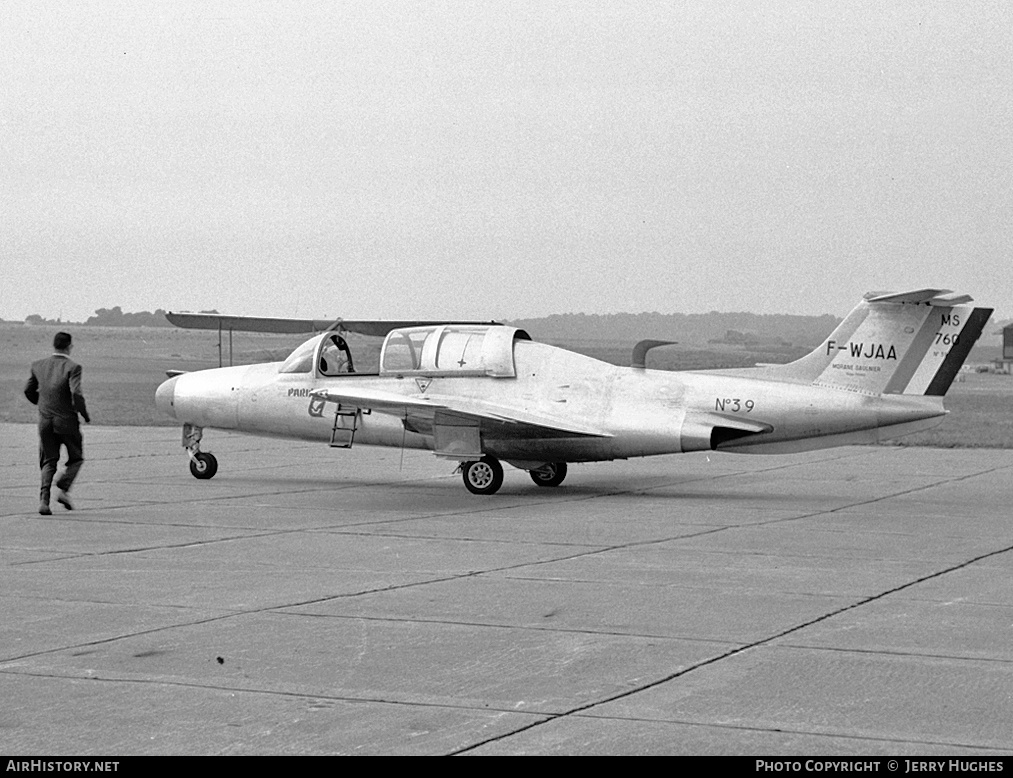 Aircraft Photo of F-WJAA | Morane-Saulnier MS-760 Paris | AirHistory.net #126745