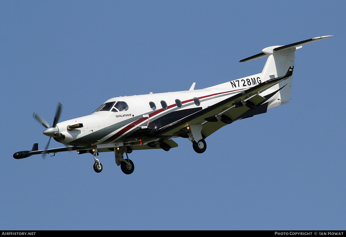 Aircraft Photo of N728MG | Pilatus PC-12/45 | AirHistory.net #126784