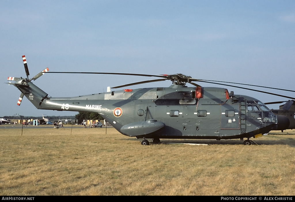 Aircraft Photo of 148 / 48 | Aerospatiale SA-321G Super Frelon | France - Navy | AirHistory.net #126802