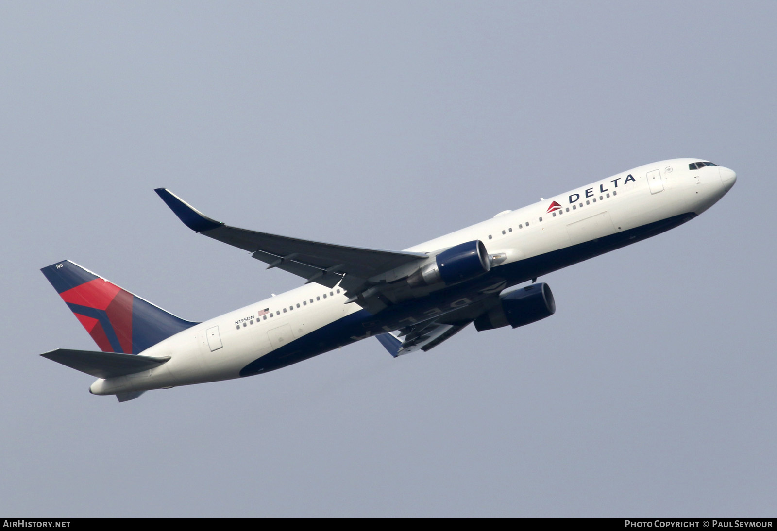Aircraft Photo of N195DN | Boeing 767-332/ER | Delta Air Lines | AirHistory.net #126804