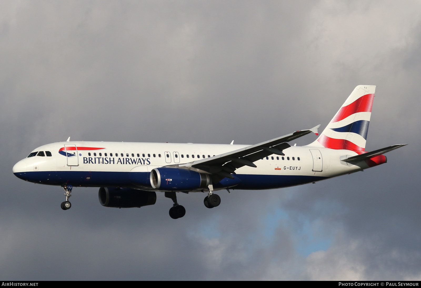 Aircraft Photo of G-EUYJ | Airbus A320-232 | British Airways | AirHistory.net #126810