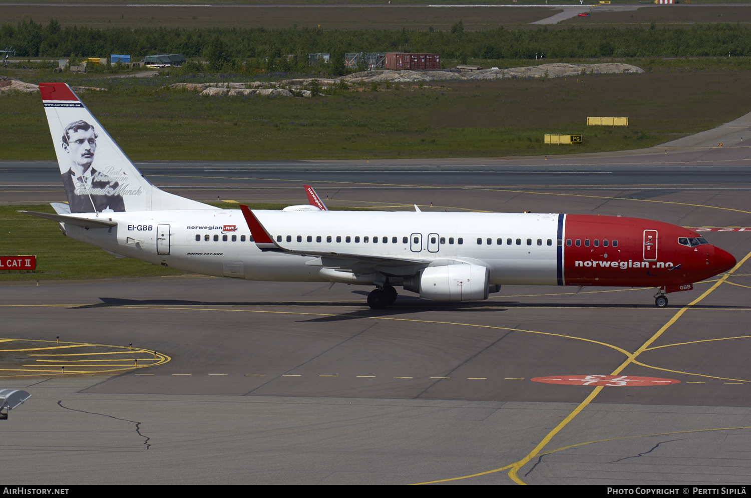 Aircraft Photo of EI-GBB | Boeing 737-86N | Norwegian | AirHistory.net #126819