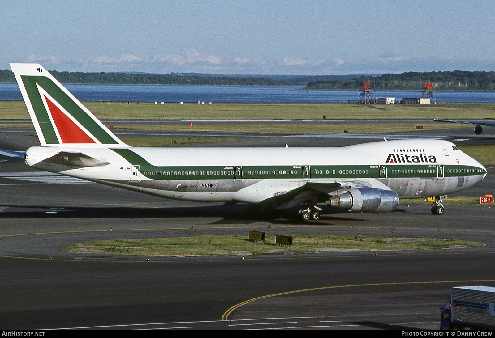 Aircraft Photo of I-DEMY | Boeing 747-230B | Alitalia | AirHistory.net #126823