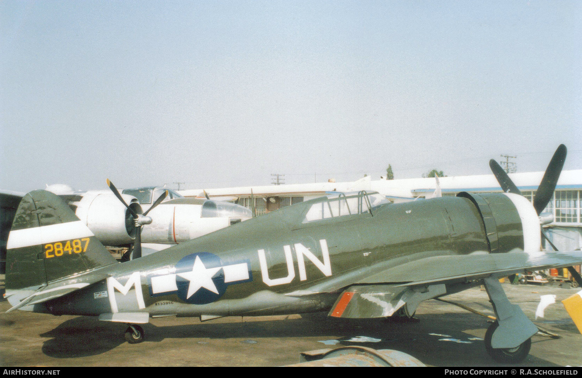 Aircraft Photo of N3395G / NX3395G / 28487 | Republic P-47G Thunderbolt | USA - Air Force | AirHistory.net #126828