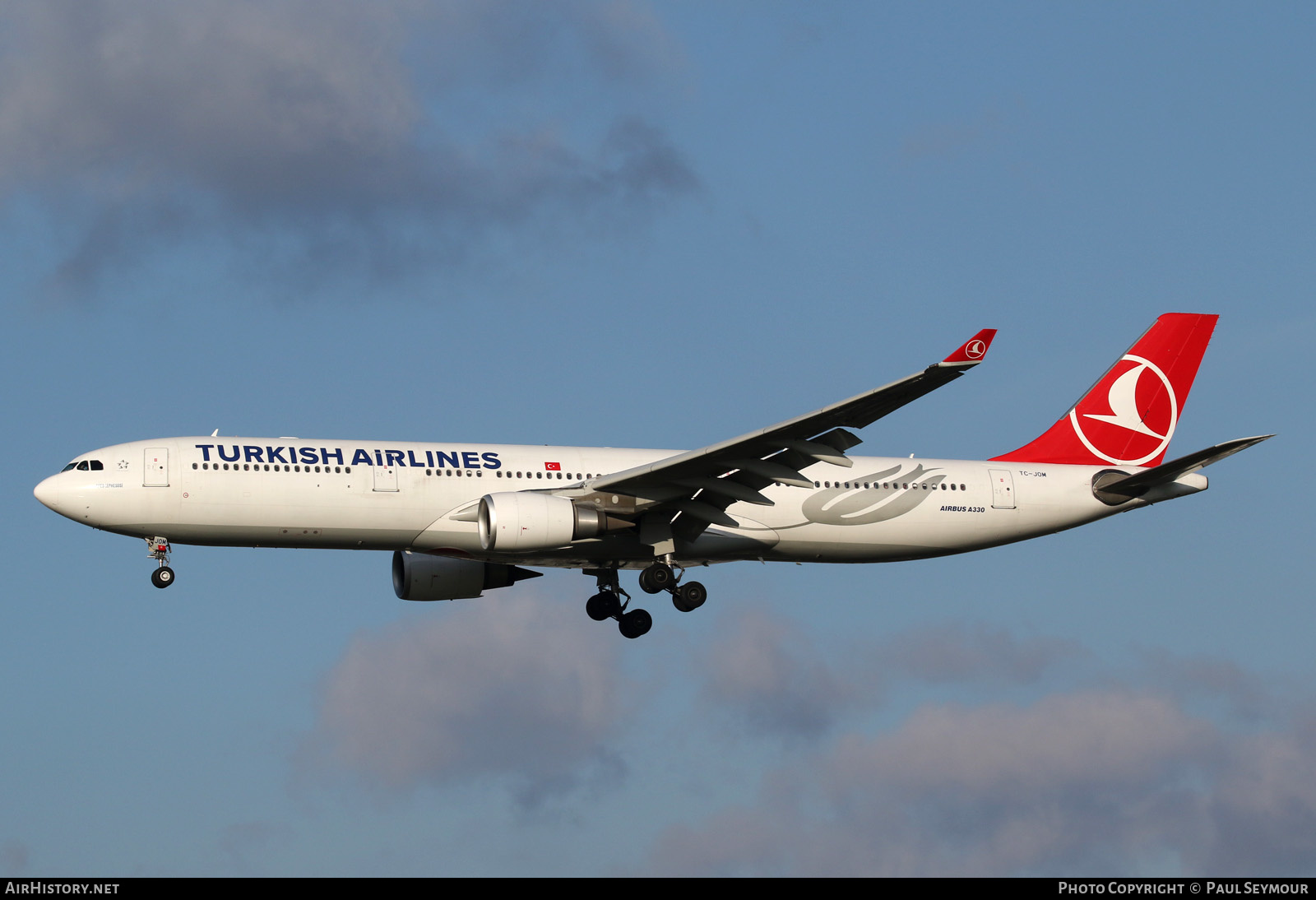 Aircraft Photo of TC-JOM | Airbus A330-302 | Turkish Airlines | AirHistory.net #126834