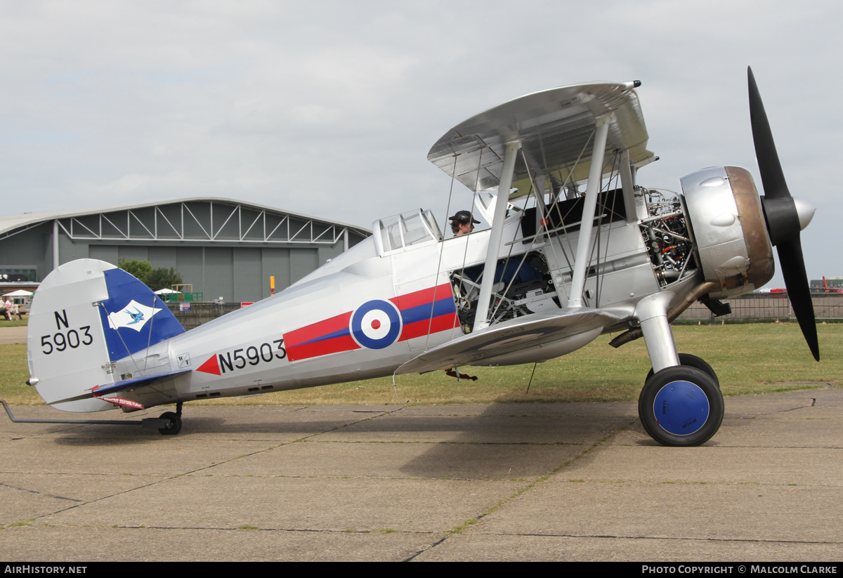 Aircraft Photo of G-GLAD / N5903 | Gloster Gladiator Mk2 | UK - Air Force | AirHistory.net #126848