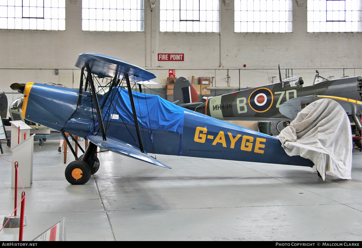 Aircraft Photo of G-AYGE | SNCAN Stampe SV-4C | AirHistory.net #126850