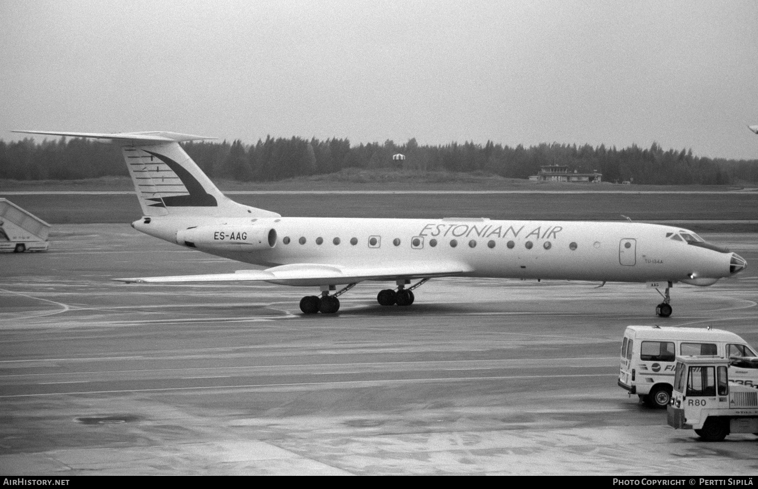 Aircraft Photo of ES-AAG | Tupolev Tu-134A | Estonian Air | AirHistory.net #126859