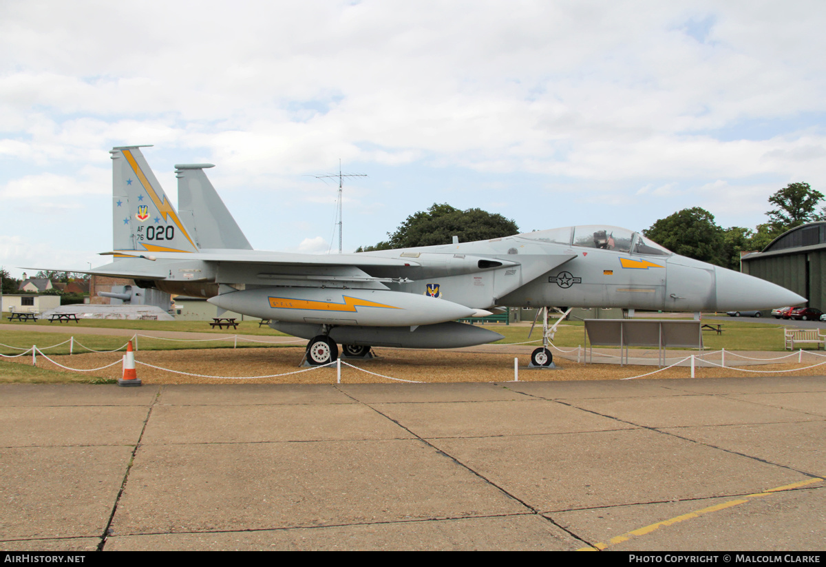 Aircraft Photo of 76-0020 / AF76-020 | McDonnell Douglas F-15A Eagle | USA - Air Force | AirHistory.net #126863