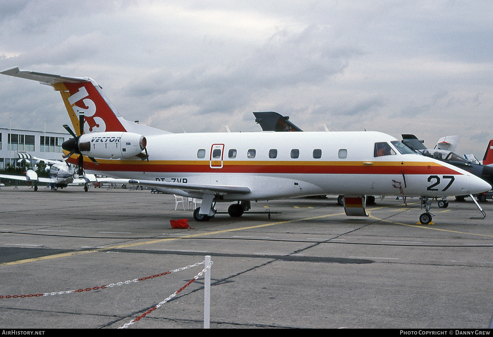 Aircraft Photo of PT-ZVB | Embraer-FMA CBA-123 Vector | AirHistory.net #126871