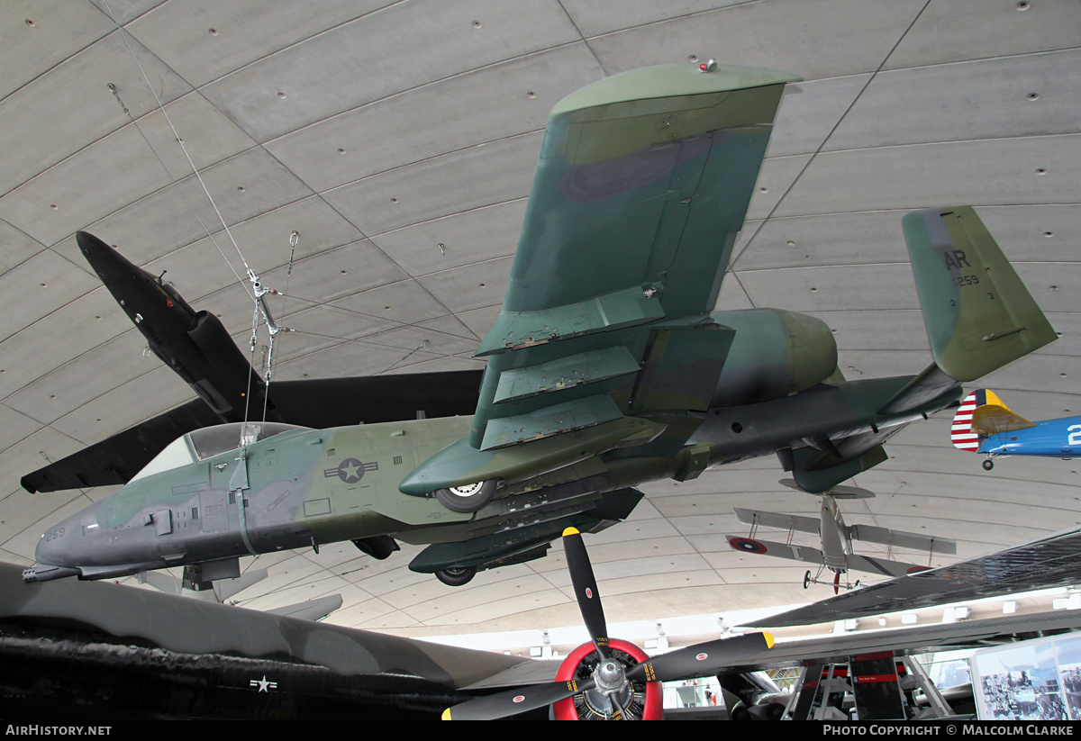 Aircraft Photo of 77-0259 / AF77-259 | Fairchild A-10A Thunderbolt II | USA - Air Force | AirHistory.net #126878