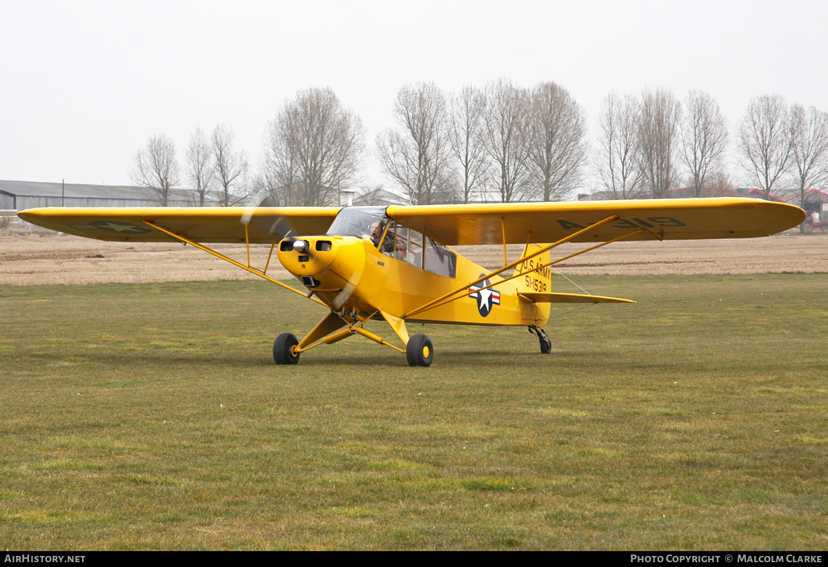 Aircraft Photo of G-AYPM / 51-15319 | Piper L-18C/135 Super Cub | USA - Army | AirHistory.net #126897