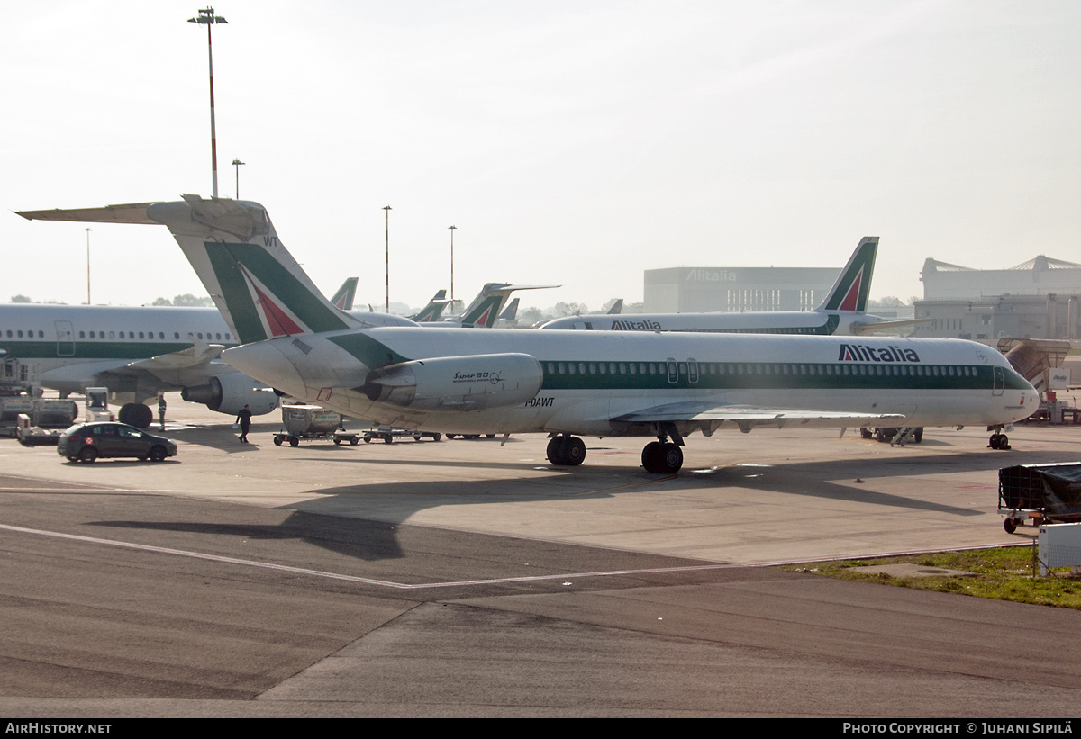 Aircraft Photo of I-DAWT | McDonnell Douglas MD-82 (DC-9-82) | Alitalia | AirHistory.net #126903
