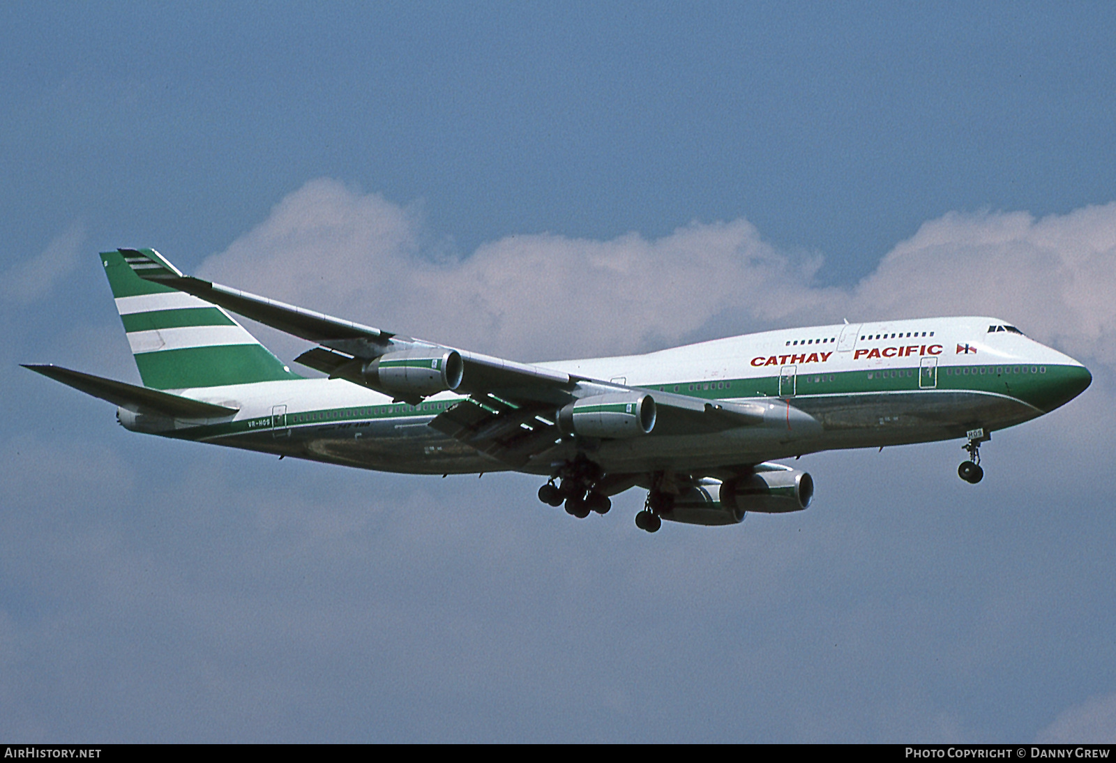 Aircraft Photo of VR-HOS | Boeing 747-467 | Cathay Pacific Airways | AirHistory.net #126912