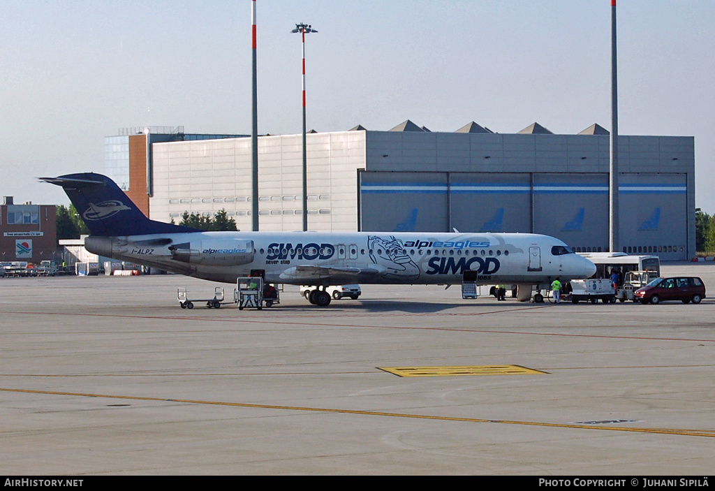 Aircraft Photo of I-ALPZ | Fokker 100 (F28-0100) | Alpi Eagles | AirHistory.net #126913