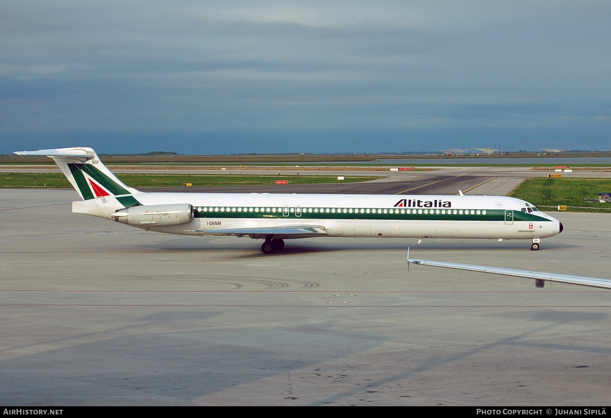 Aircraft Photo of I-DANM | McDonnell Douglas MD-82 (DC-9-82) | Alitalia | AirHistory.net #126919