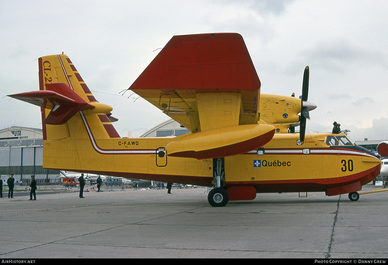 Aircraft Photo of C-FAWQ | Canadair CL-215T (CL-215-6B11) | Gouvernement du Québec | AirHistory.net #126921