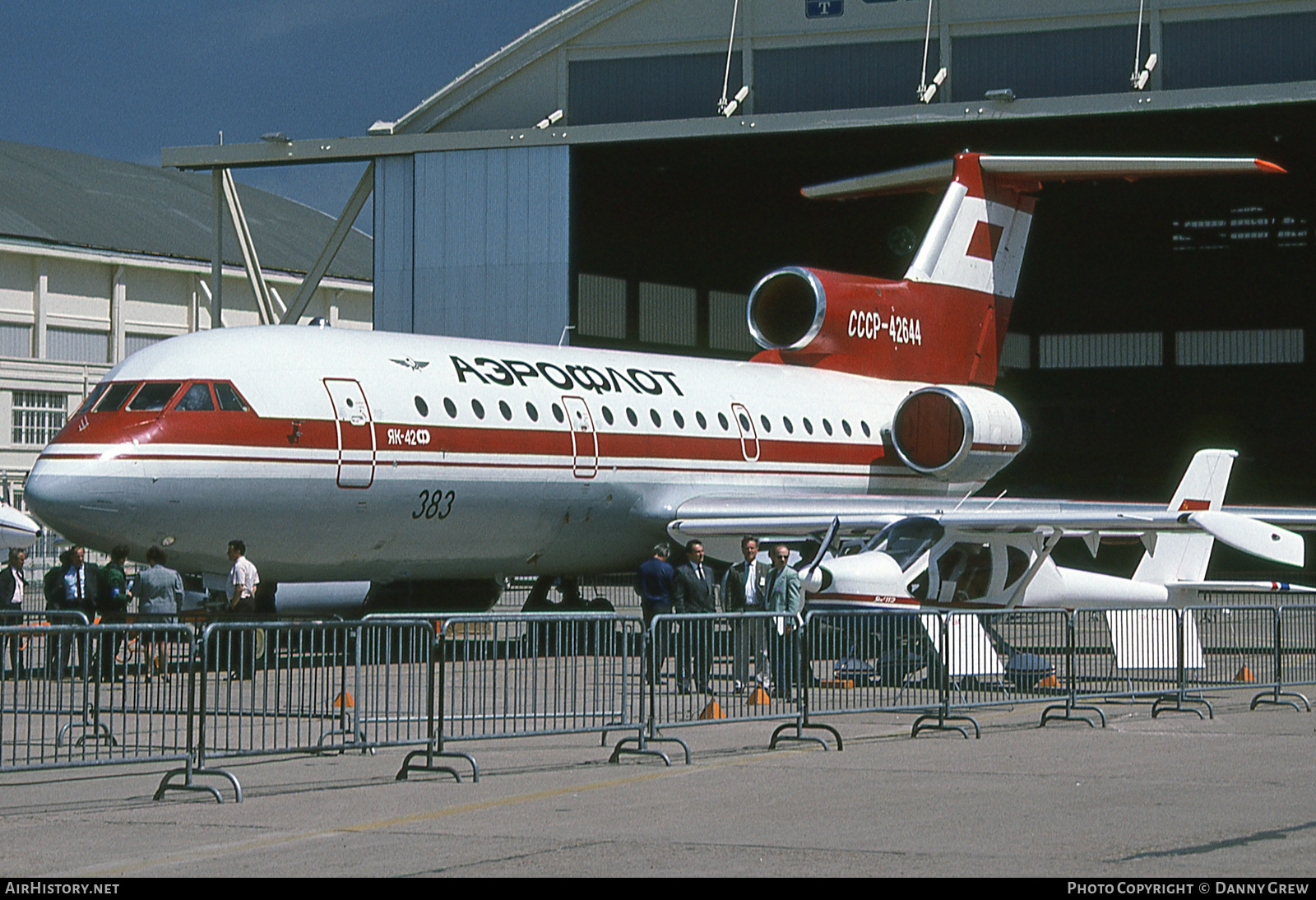 Aircraft Photo of CCCP-42644 | Yakovlev Yak-42F | Aeroflot | AirHistory.net #126933