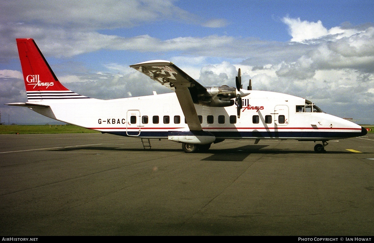 Aircraft Photo of G-KBAC | Short 360-300 | Gill Airways | AirHistory.net #126947
