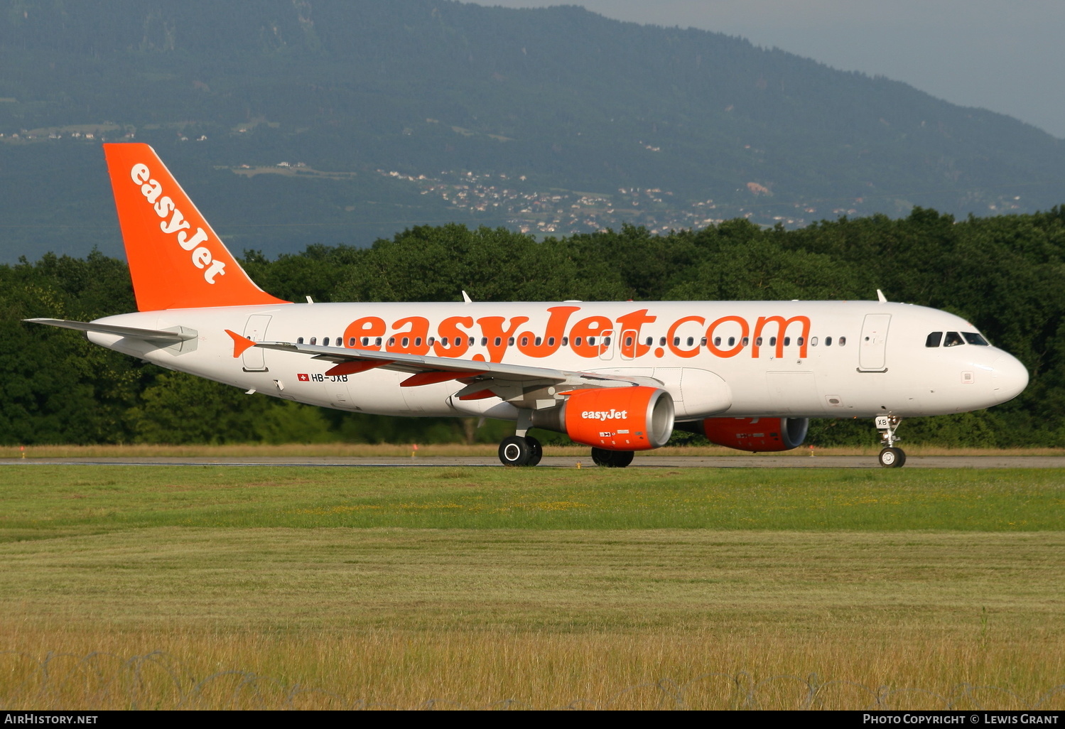 Aircraft Photo of HB-JXB | Airbus A320-214 | EasyJet | AirHistory.net #126971