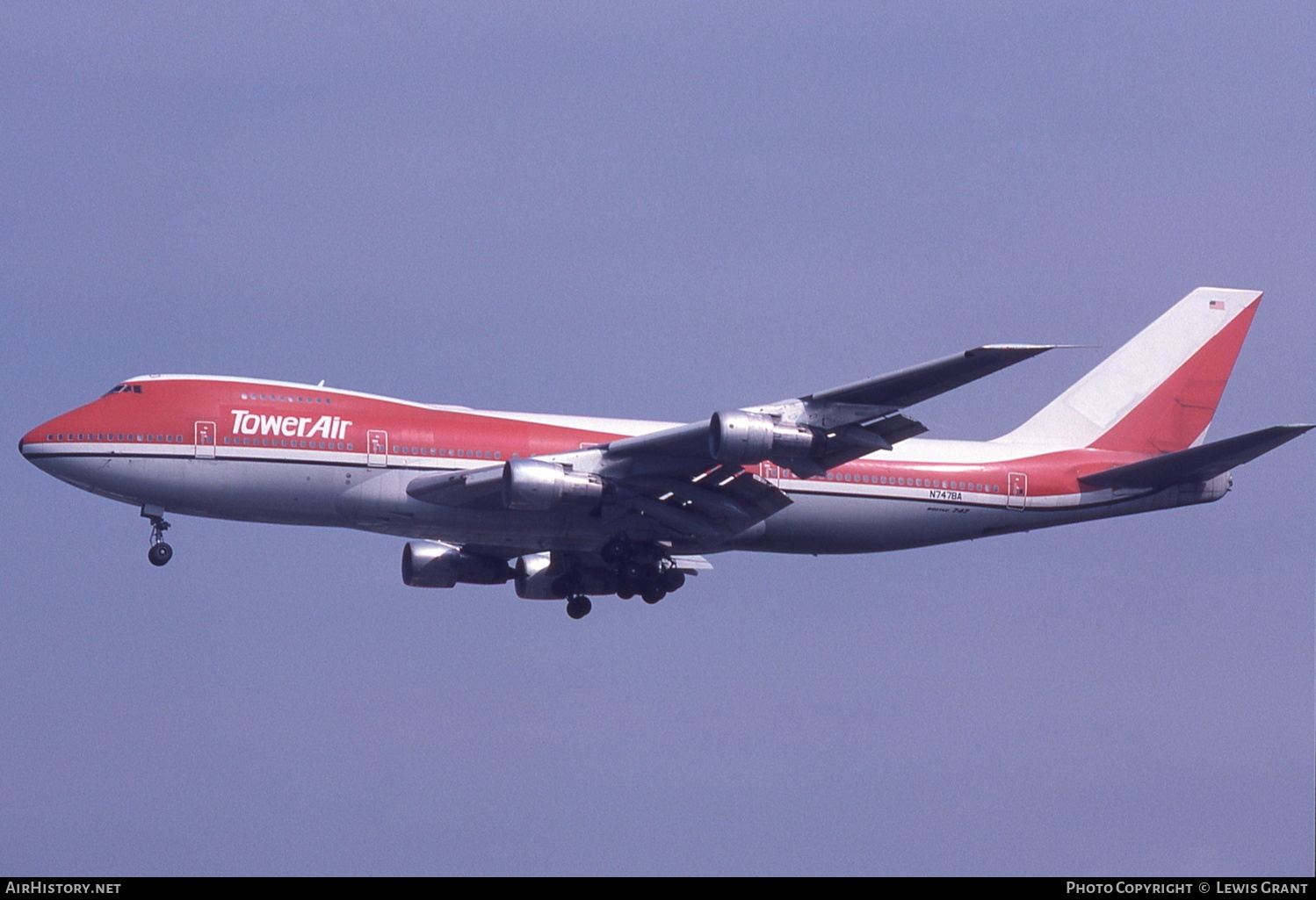 Aircraft Photo of N747BA | Boeing 747-124 | Tower Air | AirHistory.net #126975