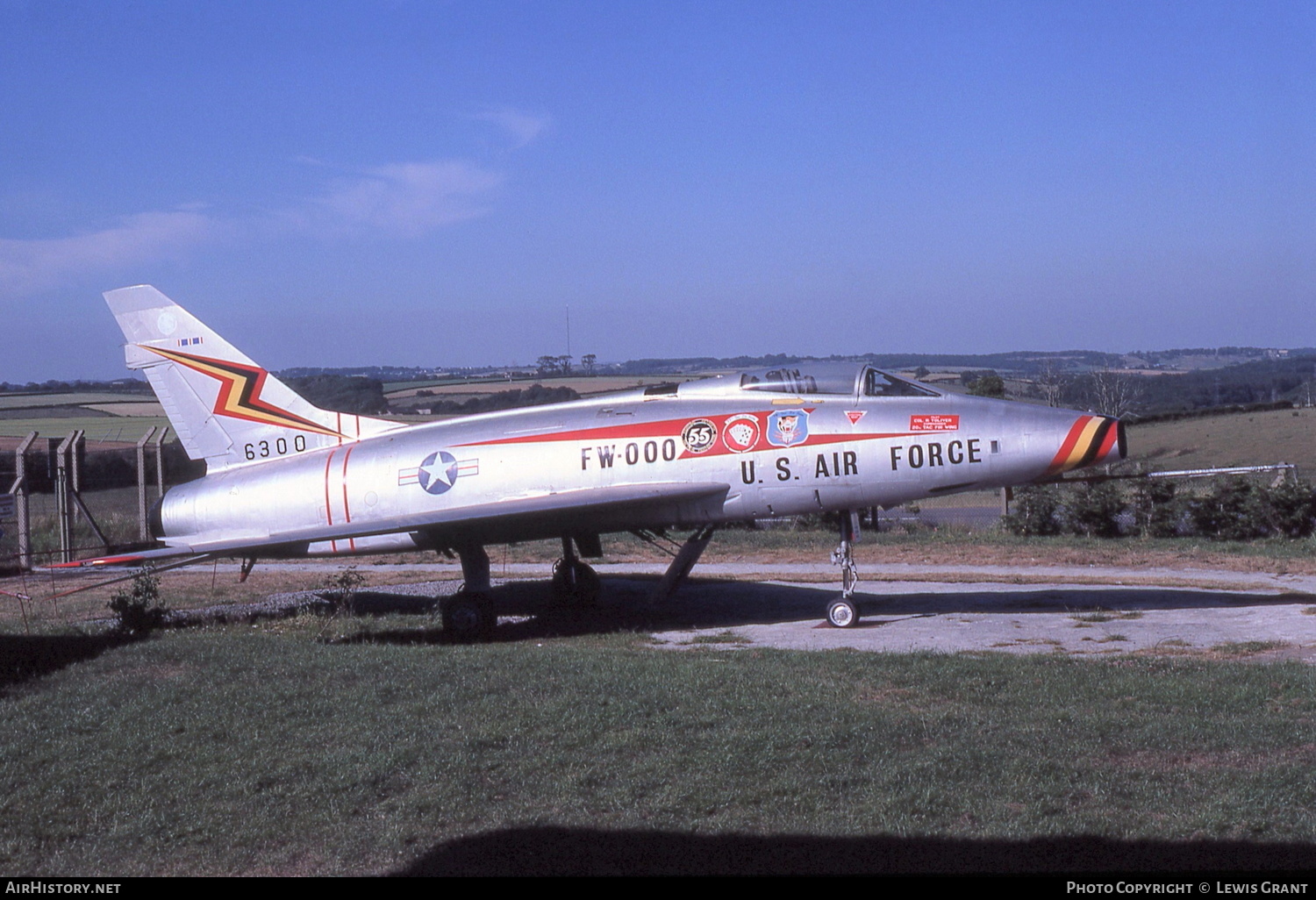 Aircraft Photo of 56-3000 / 6300 | North American F-100D Super Sabre | USA - Air Force | AirHistory.net #126980