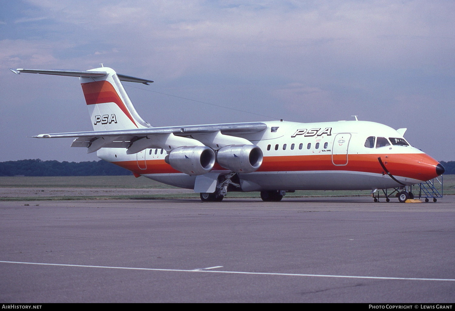 Aircraft Photo of N348PS | British Aerospace BAe-146-200 | PSA - Pacific Southwest Airlines | AirHistory.net #126981