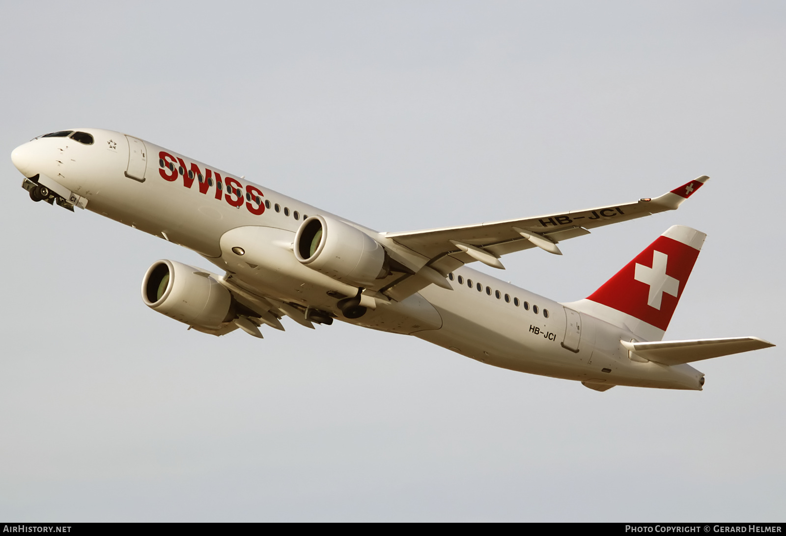 Aircraft Photo of HB-JCI | Bombardier CSeries CS300 (BD-500-1A11) | Swiss International Air Lines | AirHistory.net #127009